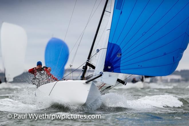 Hamble Winter Series – Round 2 ©  Paul Wyeth